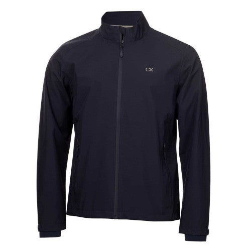Front - Calvin Klein Mens Golf Waterproof Jacket