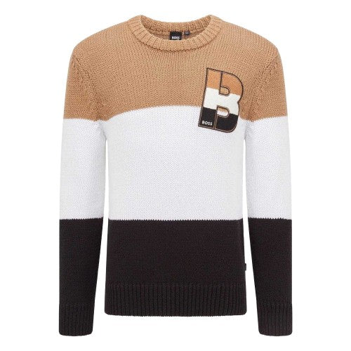 Front - Boss Mens Egianni Jumper