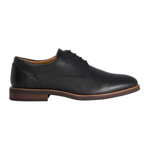Front - Dune London Mens Sollus Leather Derby Shoes
