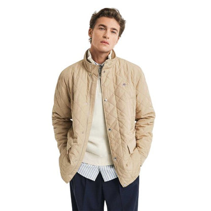 Front - Gant Mens Waterproof Regular Jacket