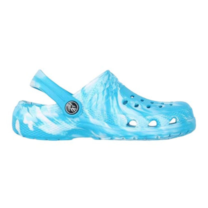 Front - Hot Tuna Childrens/Kids Marble Effect Clogs