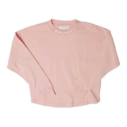 Front - Palm Angels Childrens/Kids Logo Long-Sleeved T-Shirt