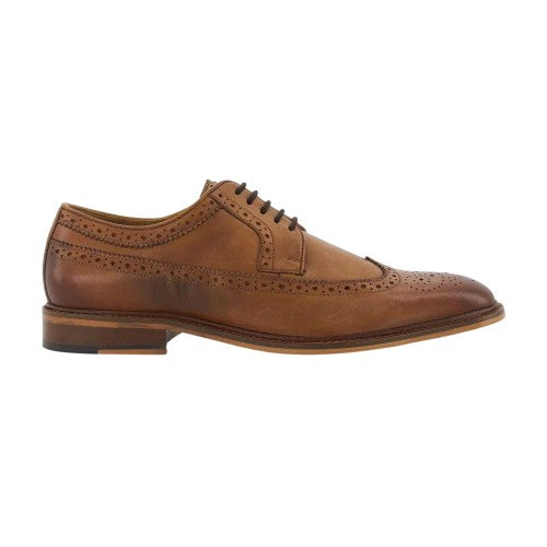 Front - Dune London Mens Superiority Leather Brogues