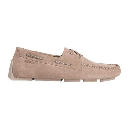 Front - Calvin Klein Mens Monza Boat Flat Loafers