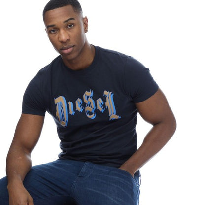 Front - Diesel Mens T-Diegor 4-D T-Shirt