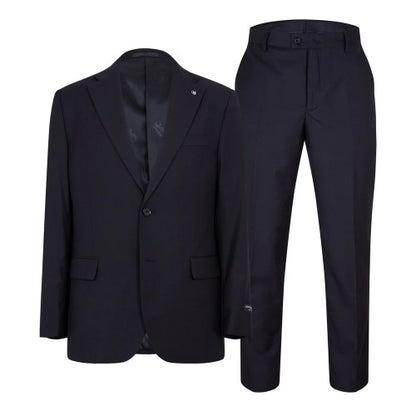 Front - Scotch Mens Plain Single-Breasted Suit Set