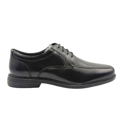 Front - Rockport Mens Corbin Tramline Leather Derby Shoes