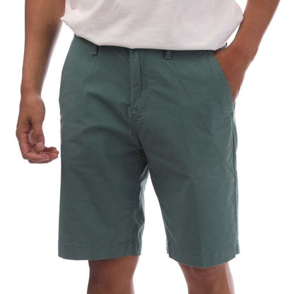 Front - Timberland Mens Claremont Poplin Chino Shorts