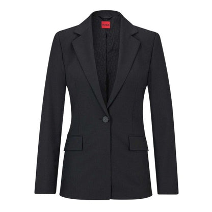 Front - Hugo Womens/Ladies Lapel Collar Regular Suit Jacket