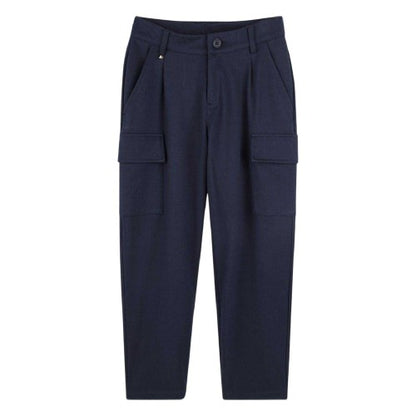 Front - Boss Childrens/Kids Regular Cargo Trousers