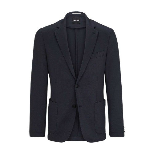 Front - Boss Mens Hanry Structured Tailored Jacket