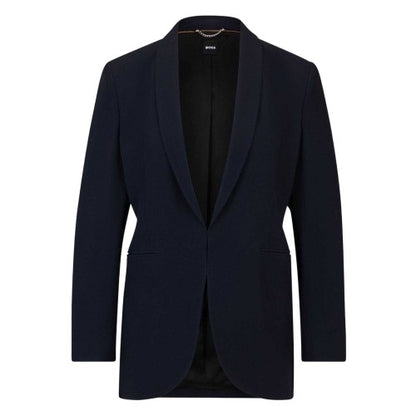 Front - Boss Womens/Ladies Jirea Solid Shawl Collar Blazer