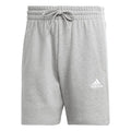 Front - Adidas Mens Essentials French Terry 3 Stripes Shorts