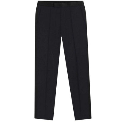 Front - Boss Mens Wool Tuxedo Trousers