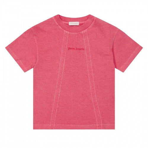 Front - Palm Angels Childrens/Kids Faded Logo T-Shirt