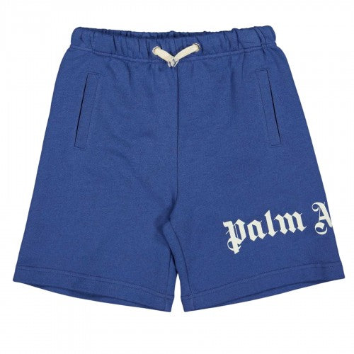 Front - Palm Angels Childrens/Kids Logo Shorts