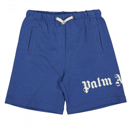 Front - Palm Angels Childrens/Kids Logo Shorts