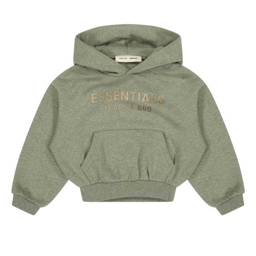 Front - Fear Of God Essentials Childrens/Kids Essentials Oversized Pullover Hoodie
