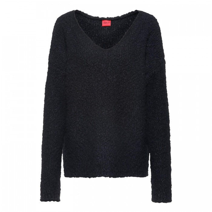 Front - Hugo Womens/Ladies Sestrella Sweater Top