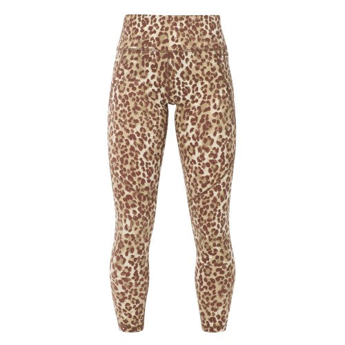 Front - Sweaty Betty Womens/Ladies Leopard Print High Rise Leggings