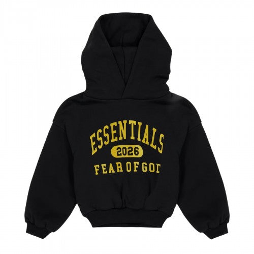 Front - Fear Of God Essentials Childrens/Kids Essentials Graphic Print Hoodie