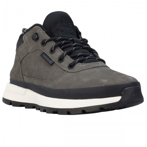 Front - Timberland Mens Field Trekker Leather Low Trainers
