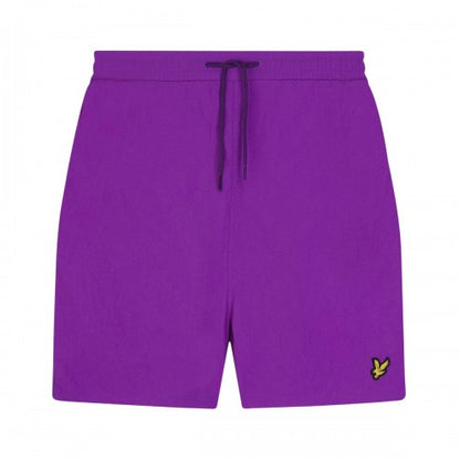 Front - Lyle & Scott Mens Plain Swim Shorts