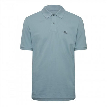 Front - C.P. Company Mens Pique Polo Shirt