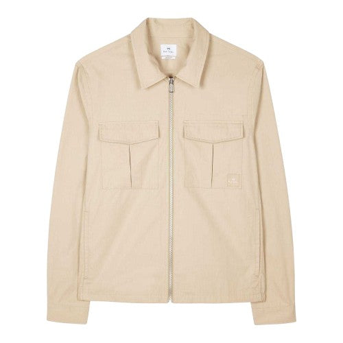 Front - Paul Smith Mens Patch Pocket Overshirt