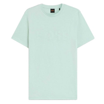 Front - Boss Mens Thinking 1 Cotton Short-Sleeved T-Shirt