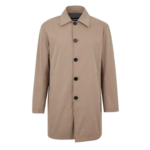Front - Twisted Tailor Mens Lightweight Mac Coat