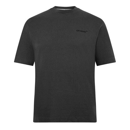 Front - Off White Mens Regular T-Shirt