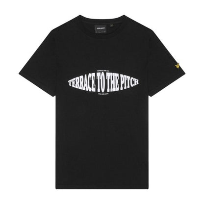 Front - Lyle & Scott Mens Terrace Graphic T-Shirt