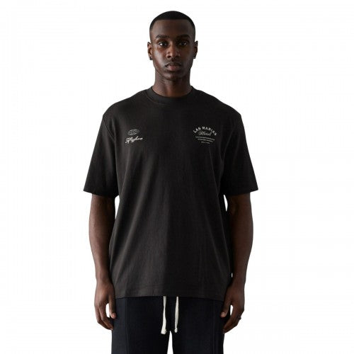 Front - Fiftyfive Mens Marias Crew Neck Safety T-Shirt