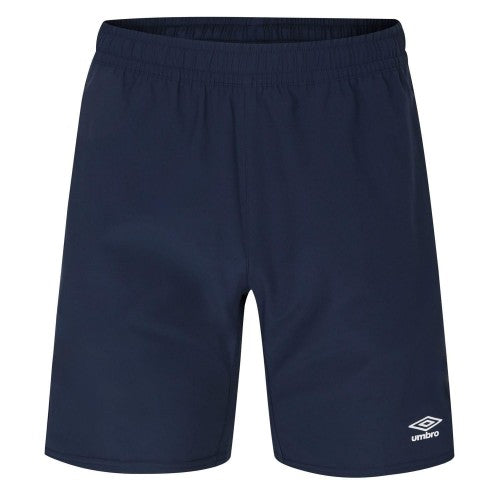 Front - Umbro Mens Premier Woven Long Shorts