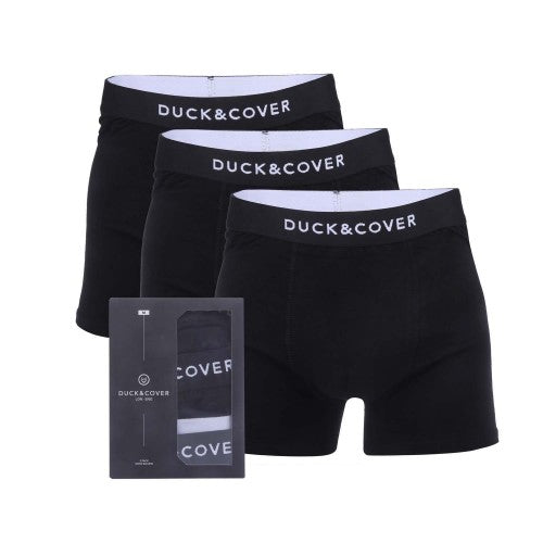 Front - Duck and Cover Mens Sagnet Boxer Shorts (Pack of 3)