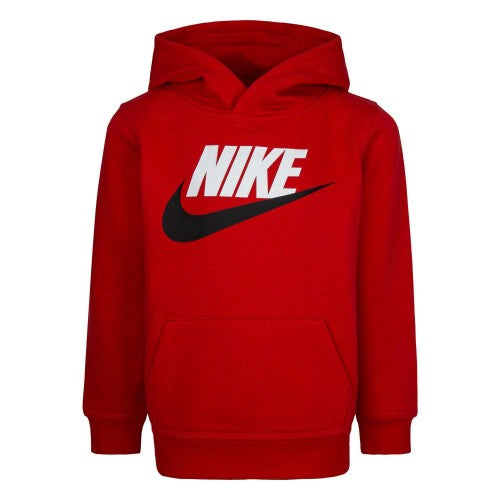 Front - Nike Childrens/Kids Club HBR Pull Over Hoodie
