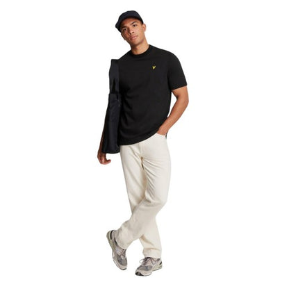 Front - Lyle & Scott Mens Football For All Graphic T-Shirt