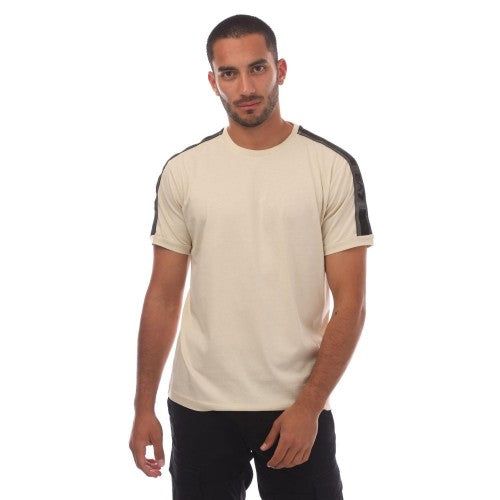 Front - Emporio Armani Mens EA7 Logo Cotton Jersey T-Shirt
