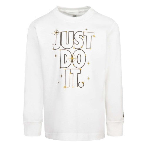 Front - Nike Childrens/Kids Shine Long-Sleeved T-Shirt