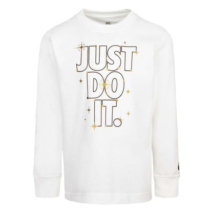 Front - Nike Childrens/Kids Shine Long-Sleeved T-Shirt