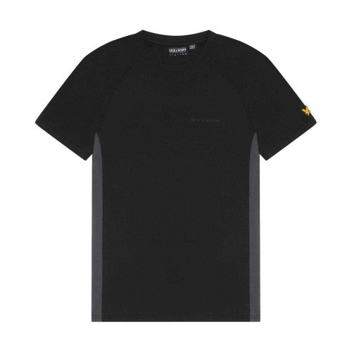 Front - Lyle & Scott Mens Core Colour Block T-Shirt
