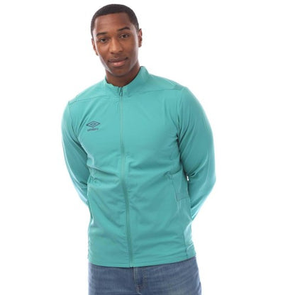 Front - Umbro Mens Premier Presentation Jacket
