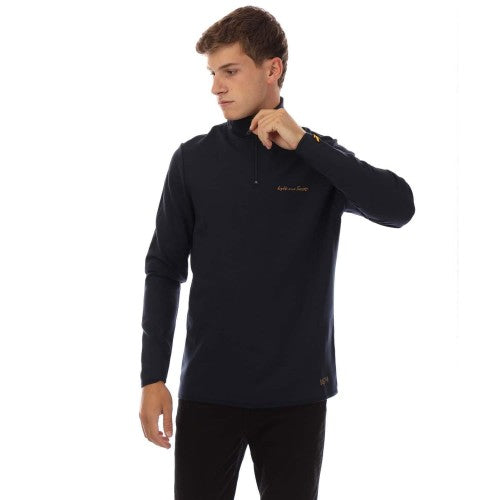 Front - Lyle & Scott Mens Academy Fly Fleece Tracksuit