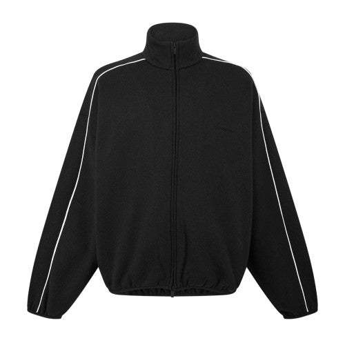 Front - Fear Of God Essentials Mens Fleece Relaxed Fit Tracksuit Top