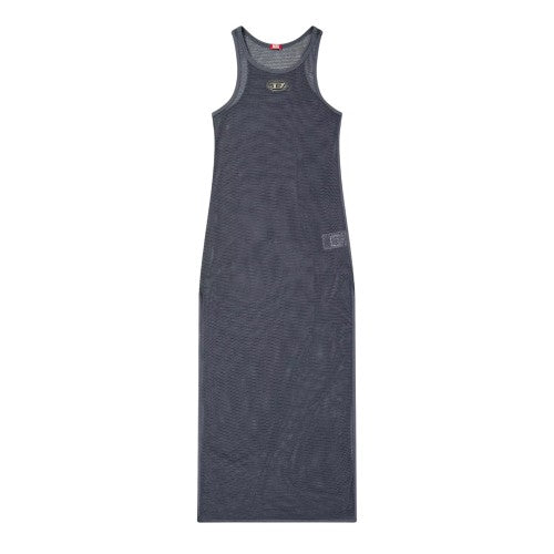 Front - Diesel Womens Mesh Racerback Maxi Beach Coverup