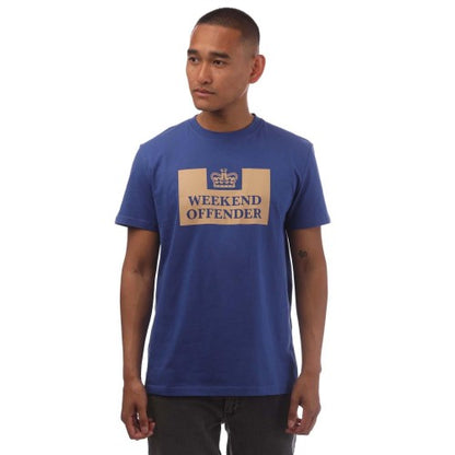 Front - Weekend Offender Mens McMoney T-Shirt