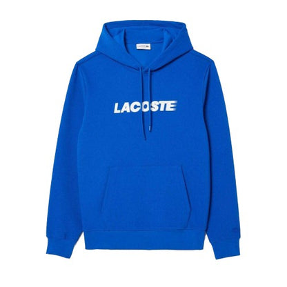 Front - Lacoste Mens Pique Hoodie