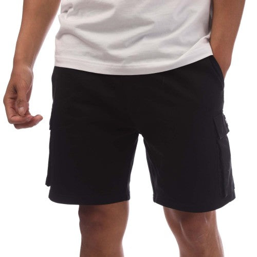 Front - Weekend Offender Mens Flamengo Pocket Shorts