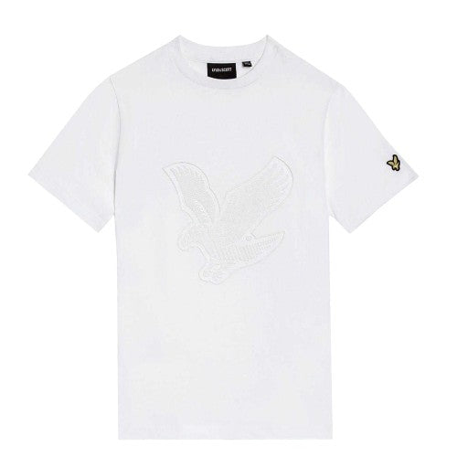 Front - Lyle & Scott Childrens/Kids Graphic Logo T-Shirt